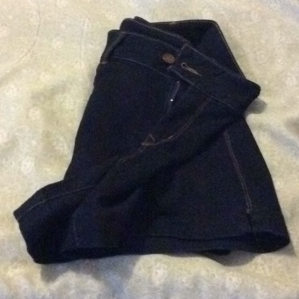 2 PAIRS /  D JEANS DK DENIM STRECH SHORTS, 14 - Picture 2 of 3